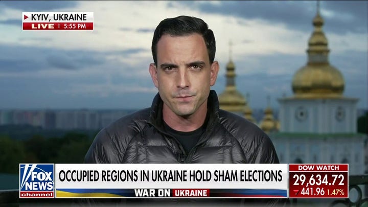 Referendum voting underway in Ukraine as Russia moves to annex occupied regions