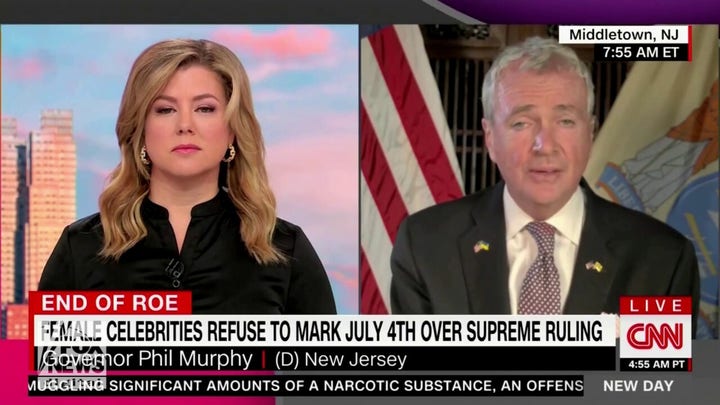 Gov. Murphy tells CNN that women are less safe now because of Supreme Court's 'war'