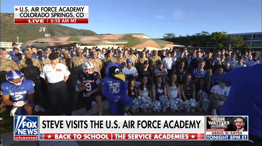 Steve Doocy explores the US Air Force Academy's elite military training