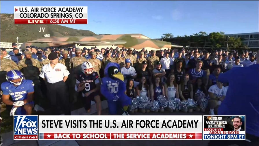 Steve Doocy explores the US Air Force Academy's elite military training