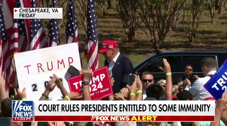 Trump responds to the immunity ruling: I have been 'harassed' for years and the 'courts have spoken'