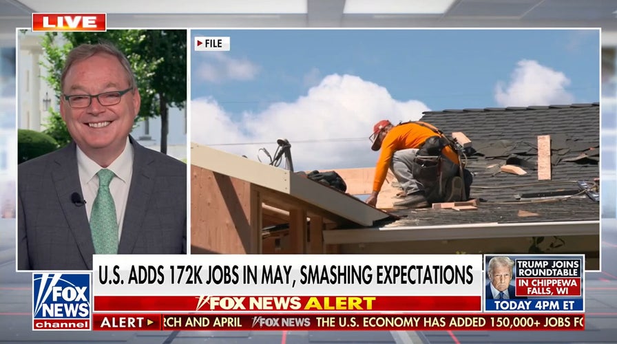 May jobs report exceeding expectations