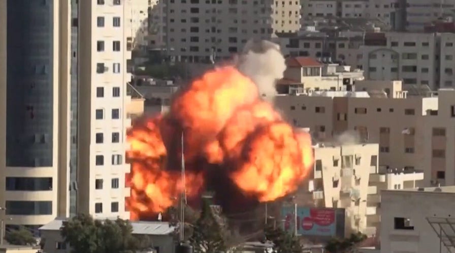 Israel unleashes airstrikes in escalating conflict with Hamas