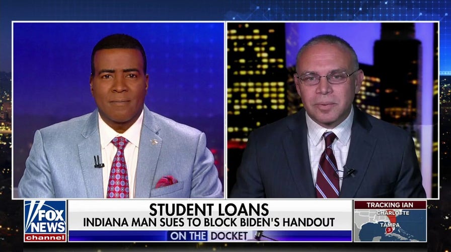 Student debt handout faces first major legal challenge