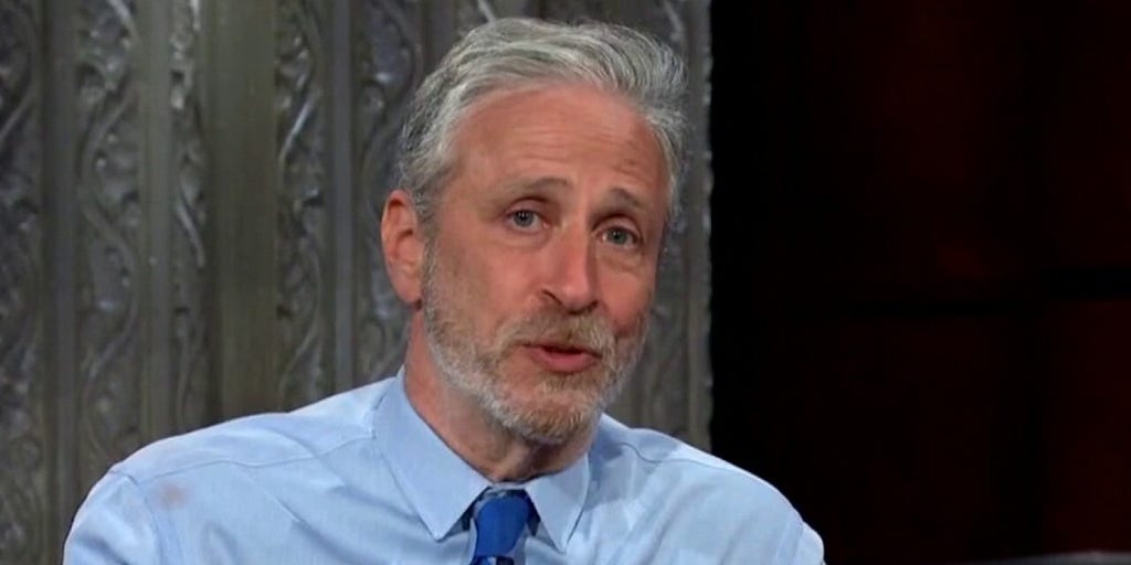 How Jon Stewart's Blue Hair Became a Symbol of His Comedy - wide 3