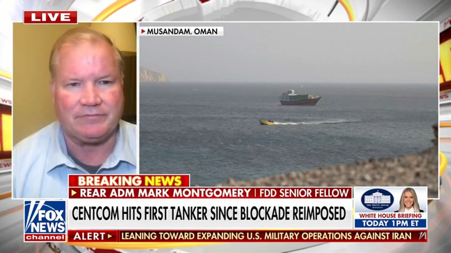 US, Iran battle for Strait of Hormuz control as CENTCOM disables first tanker