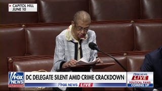 DC's representative remains silent amid Trump's crackdown on crime in the city