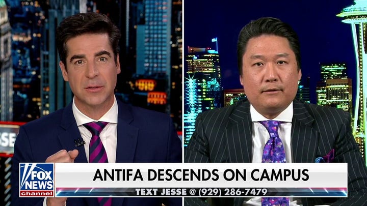Antifa, 'professional agitators' have infiltrated a US campus: Reporter Jonathan Choe