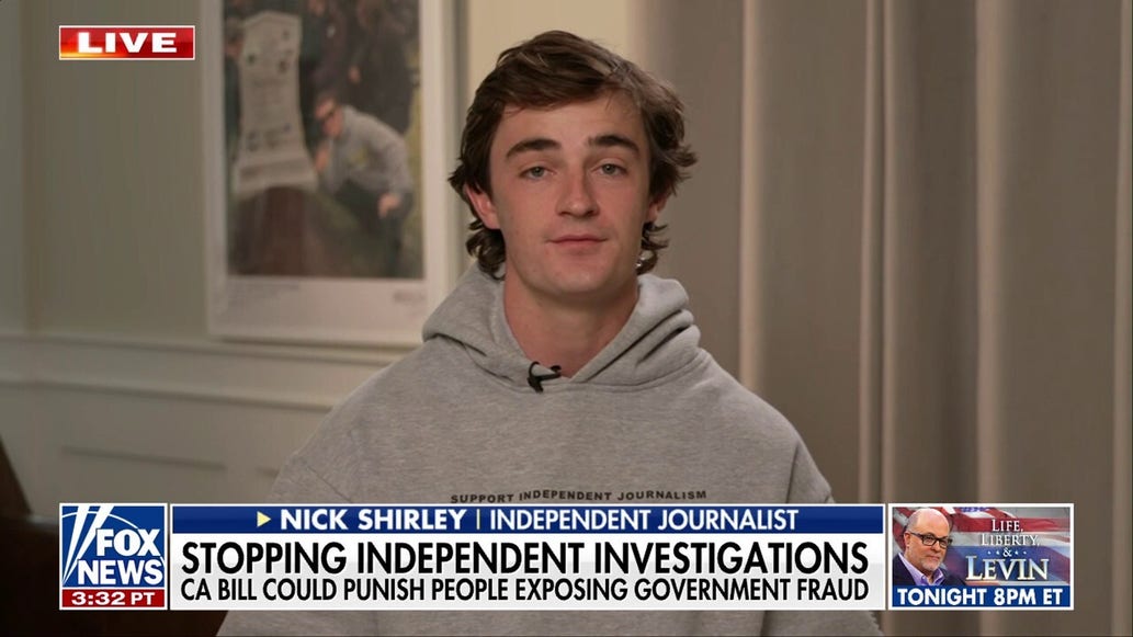 Critics argue California bill could punish people working to expose government fraud