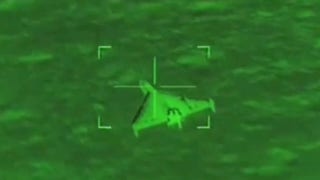 Israeli Air Force intercepts an Iranian UAV