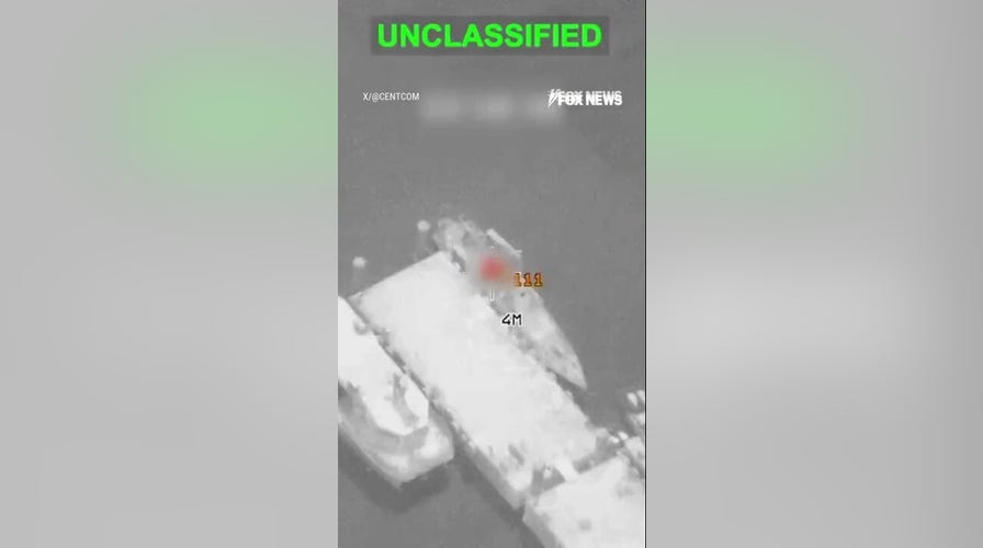 SEE IT: US forces take out Iranian naval threats in Strait of Hormuz