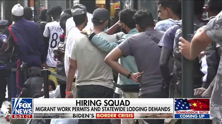 WH promises to send staff to NYC to help expedite work permits for migrants: Bryan Llenas