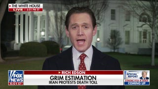 President Trump reviews options as Iran protests deaths mount