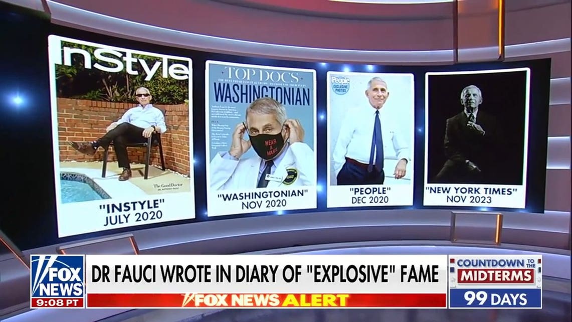 Fauci��s private COVID diaries expose obsession with fame, lockdowns