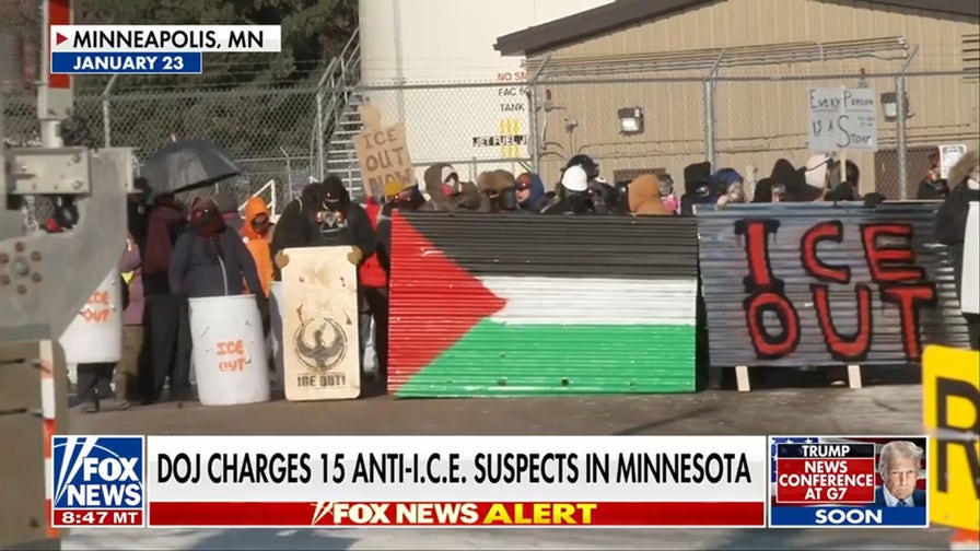 DOJ charges 15 anti-ICE suspects linked to Antifa in Minnesota