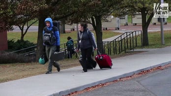Students return to University of Idaho campus after the long Thanksgiving Holiday.