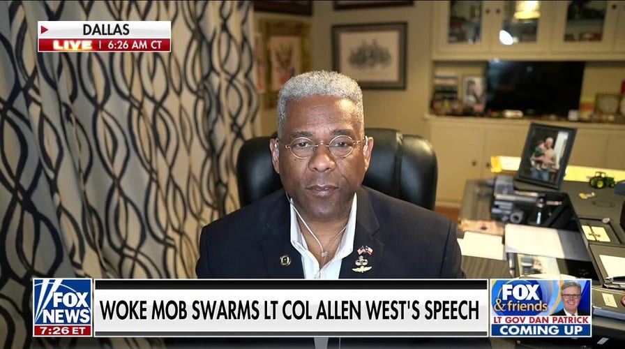 Allen West on 'woke mob' swarming his speech: 'These kids wanna be victims'