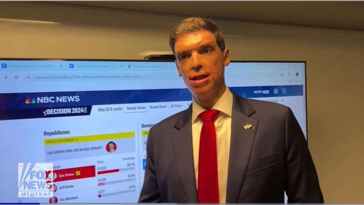 War veteran Sam Brown vows to deliver for Americans 'crushed' by Biden's policies after major win