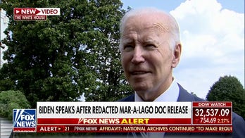 Biden responds to DOJ release of redacted Trump search affidavit 