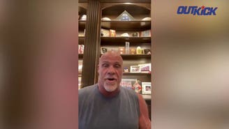 Kurt Angle touts Real American Freestyle, reacts to possible Ray Lewis match