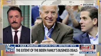 Biden family deals 'are limitless and they are ongoing,' says Breitbart's Alex Marlow