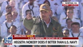 Pete Hegseth honors Navy during star-studded celebration