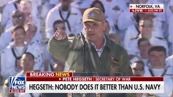 Pete Hegseth honors Navy during star-studded celebration
