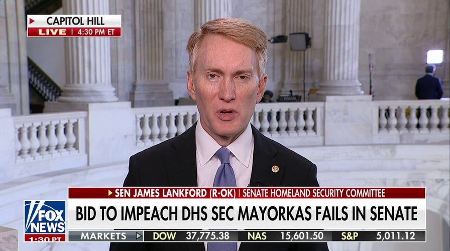 Mayorkas impeachment inquiry was one more painful moment: Sen. James Lankford