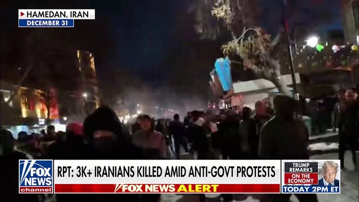 At least 3,000 Iranians killed as anti-regime unrest grows