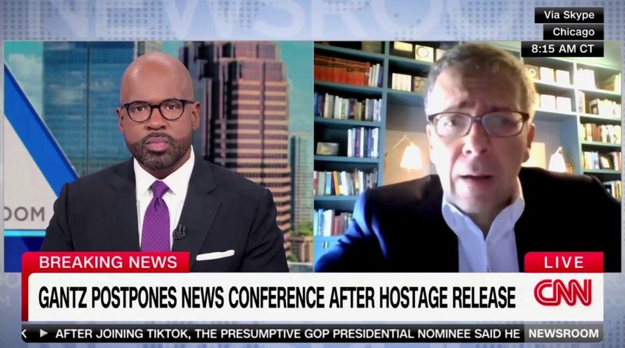 CNN guest 'disappointed' in network for 'maddening' mistake over Israeli hostage rescue coverage