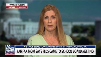 Virginia mother says feds, helicopter showed up at school board meeting and she's received 'daily threats'