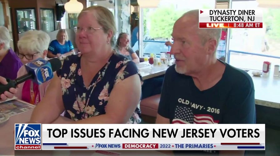 NJ voters have Biden on their minds on primary day: 'Who else can you blame?'