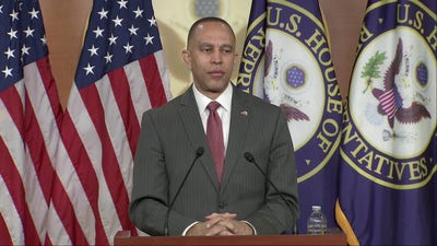 House Democratic Leader Jeffries claps back at GOP Gov. Ron DeSantis' fishing invite, vows $20M Florida push