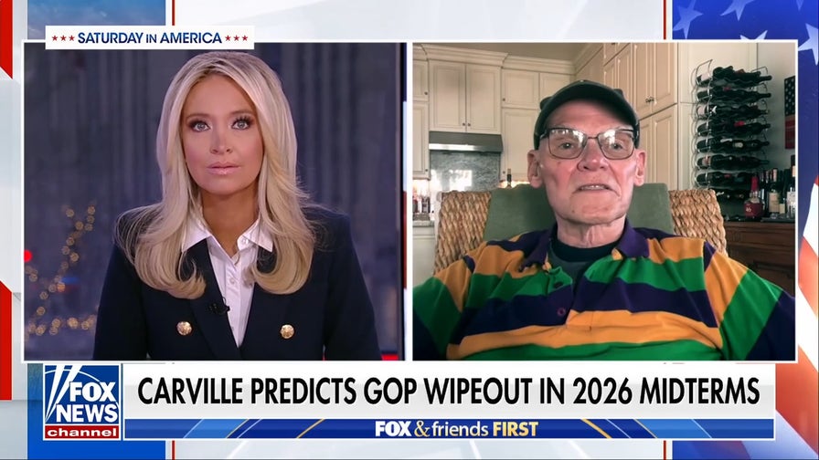 James Carville predicts Republican 'wipeout' in 2026 midterm elections