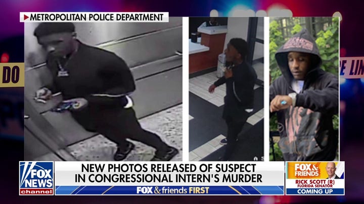 Se han publicado nuevas fotos del sospechoso del asesinato de una becaria del Congreso