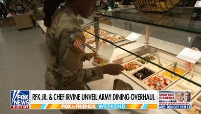 RFK Jr, Chef Irvine unveil MAHA makeover for US Army dining hall