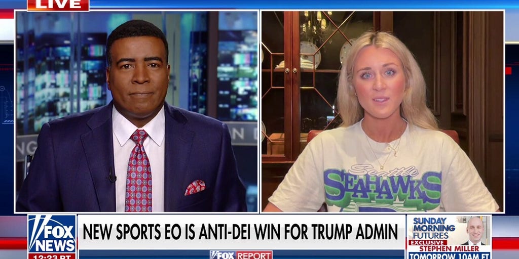 Riley Gaines celebrates ‘big win’ for women after Trump signs 'Keeping Men Out of Women’s Sports' executive order