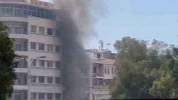 Explosion rocks Damascus during French President Macron state visit