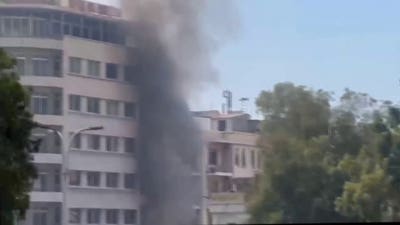 Explosion rocks Damascus during French President Macron state visit