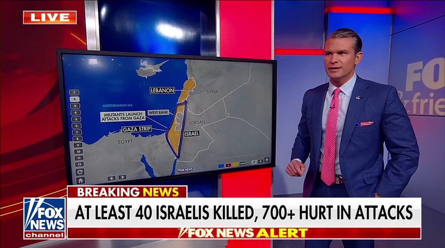 Pete Hegseth breaks down the militant attacks on Israel