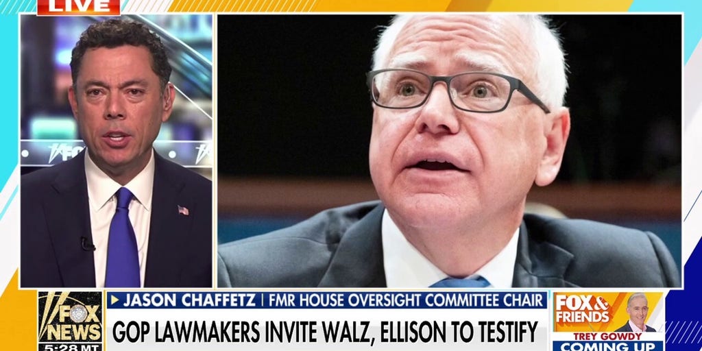 Jason Chaffetz: Gov Walz, Minnesota AG need to explain alleged fraud scandal to Americans