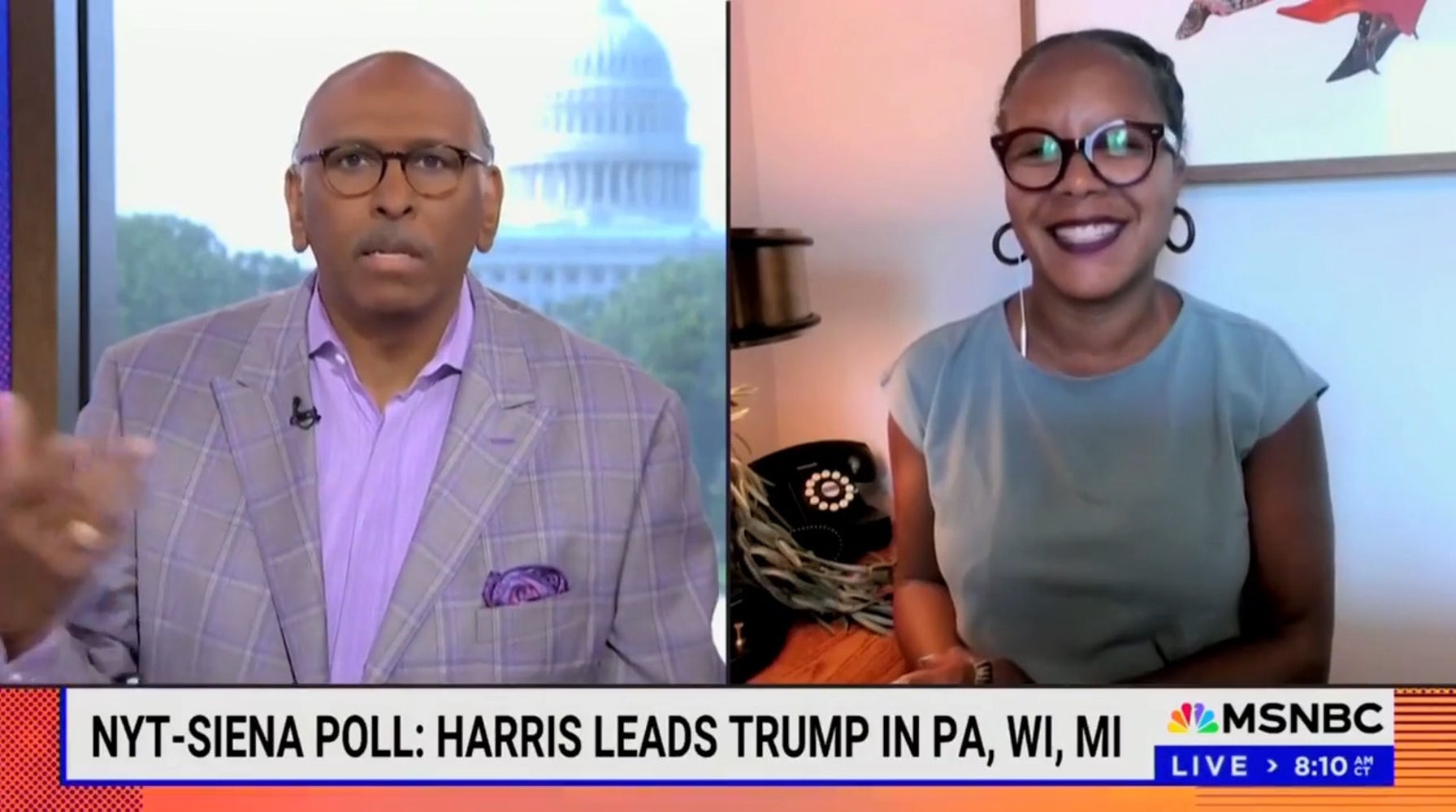 MSNBC's Michael Steele Questions Harris' Need for Press if She's Succeeding Without Them