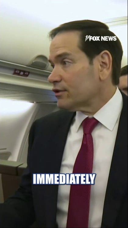 Rubio WARNS Iran the Strait of Hormuz will open 'ONE WAY OR ANOTHER'  