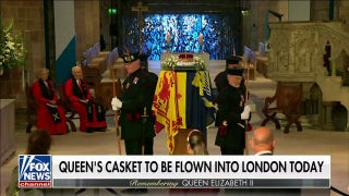 Queen Elizabeth II's casket flown into London - Fox News