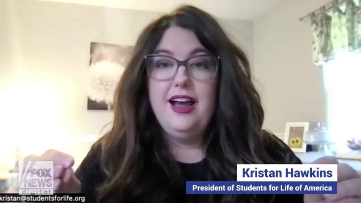 Students for Life of America President Kristan Hawkins details protest at Virginia Commonwealth University