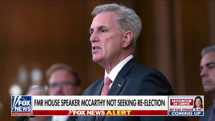 Kevin McCarthy leaving Congress at the end of the year