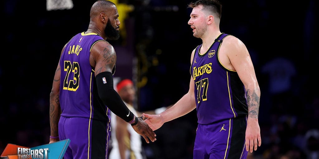 Would a championship mean more for Luka Doncic or LeBron James? | First Things First