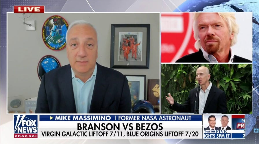 Former NASA astronaut on Branson and Bezos space race: ‘I’m really happy about this moment’