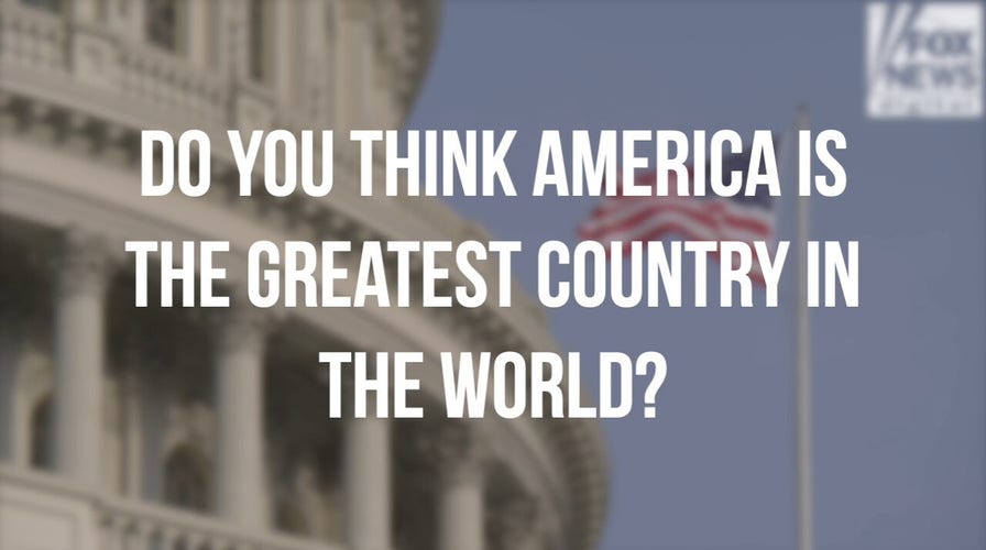 Patriotism God Gap: Is the U.S. the Greatest Country in the World?, News &  Reporting