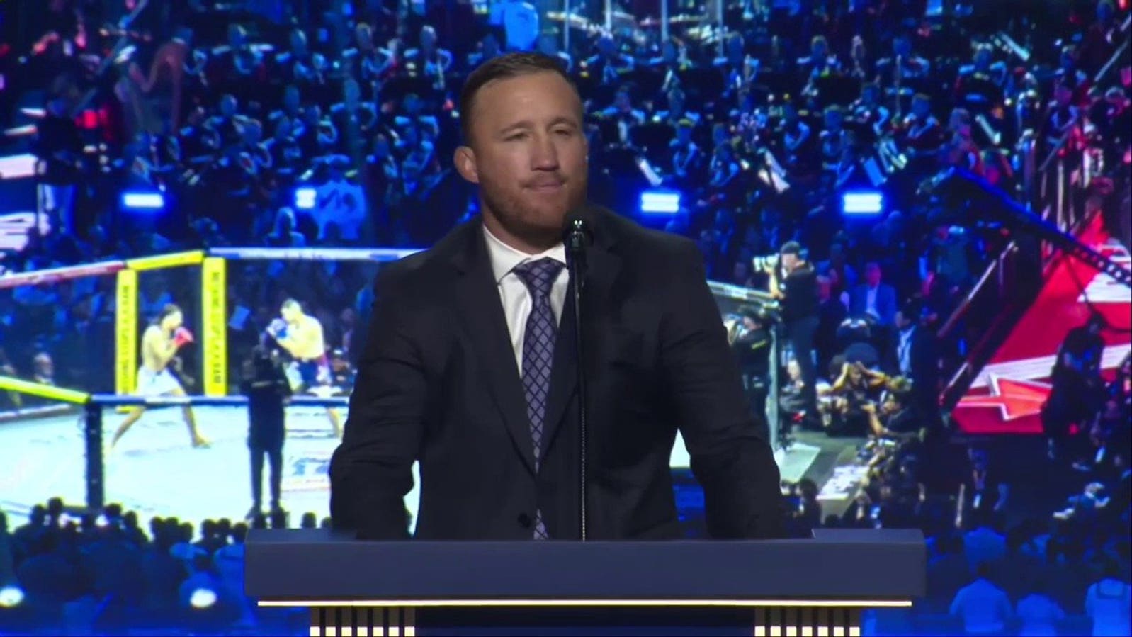 Justin Gaethje says Trump did ‘phenomenal things’ for MMA